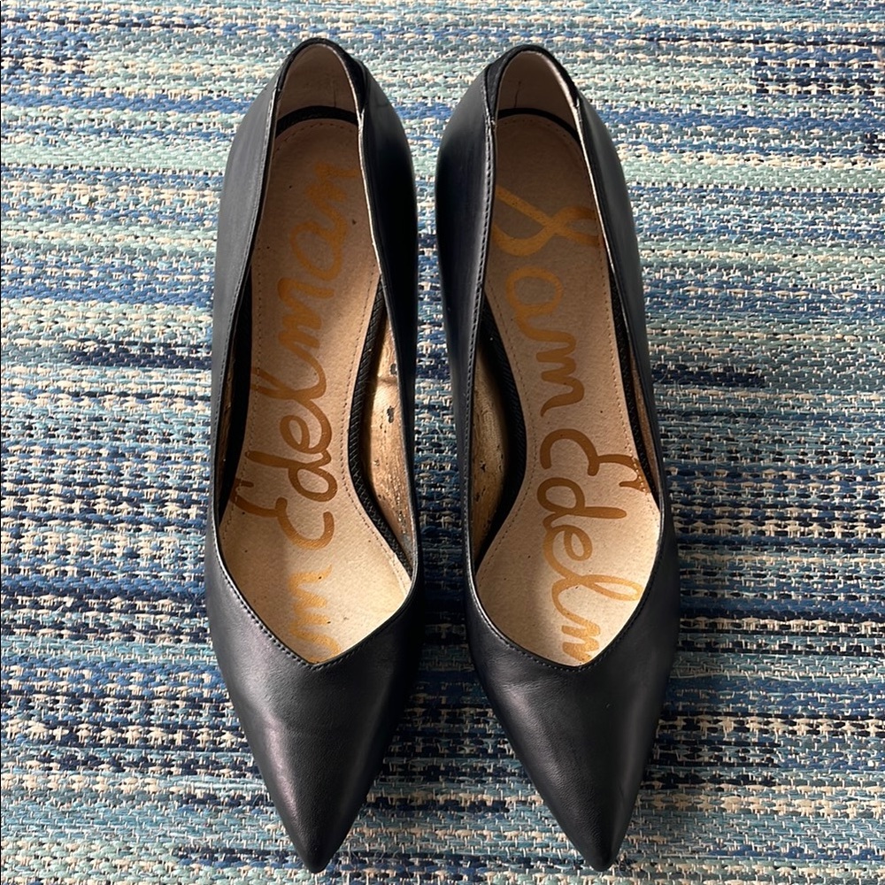 Sam Edelman Black Pointed Toe Flats